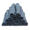Heavy Duty Recycled Surgical Huck Towels Blue Grey 24in X 16in